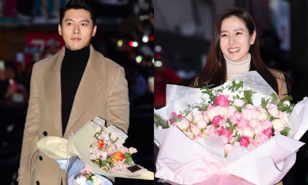 Lihat Momen Manis Hyun Bin dan Son Yejin di Pesta Perpisahan Drama